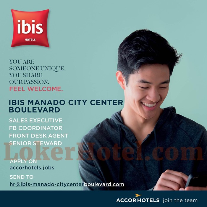 Ibis Manado City Center Boulevard - Lowongan Kerja Hotel 