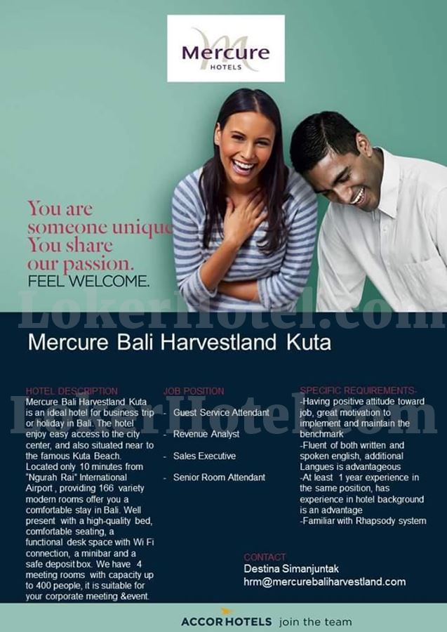 Mercure harvestland kuta bali hotel Mercure Bali