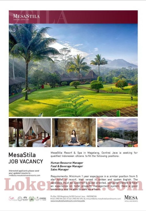 MesaStila Resort and Spa Magelang