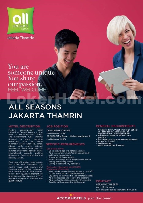all seasons Jakarta Thamrin