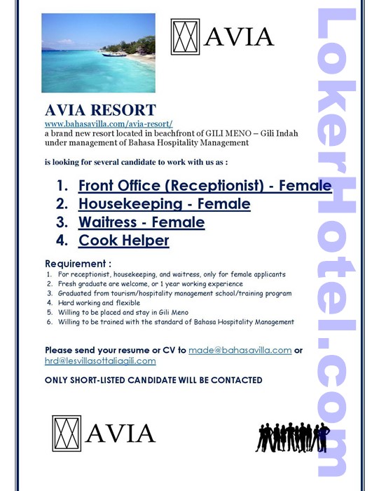 Avia Villa Resort Gili Meno