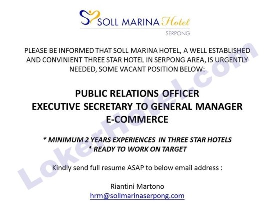 Soll Marina Hotel Serpong