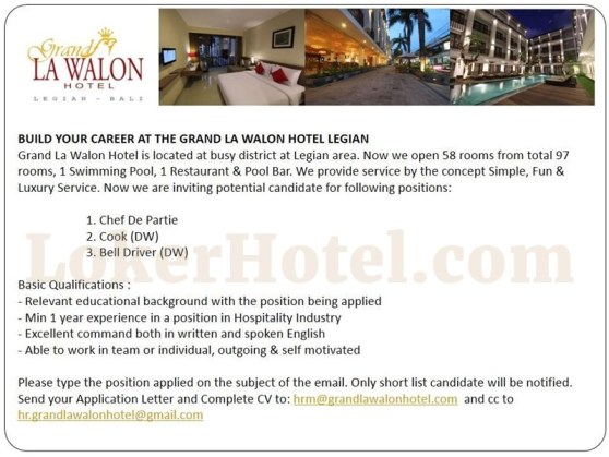 Grand La Walon Hotel Legian // Ikka Indrayani