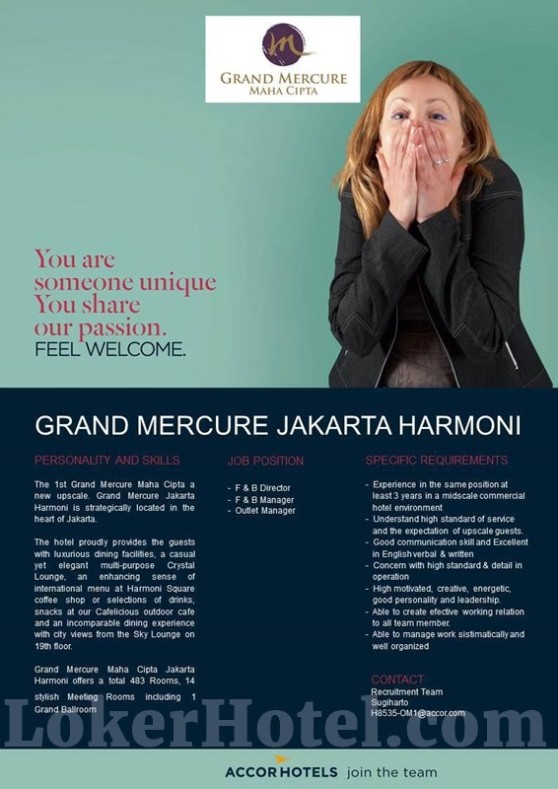 Grand Mercure Maha Cipta Harmoni Jakarta // Tina Randy