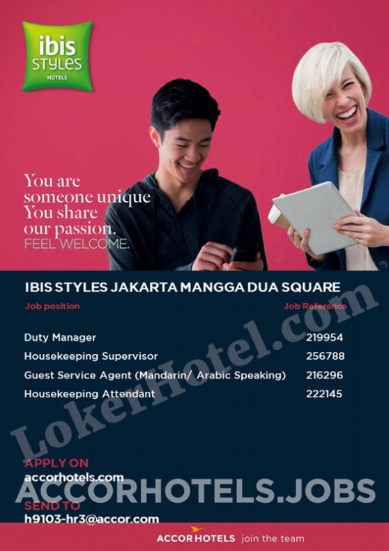 ibis Styles Jakarta Mangga Dua Square // Aulia Sannya