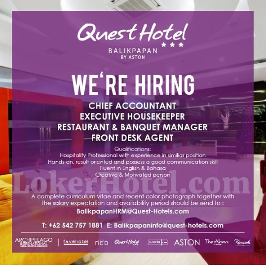 Quest Hotel Balikpapan //  Riski Awalia