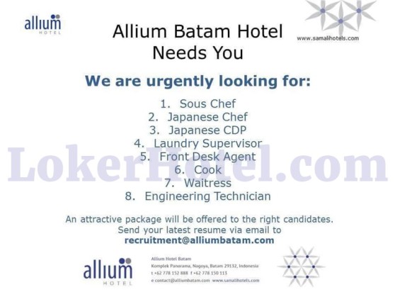 Allium Batam Hotel /// KURNIA PUTRA