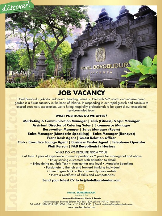 Hotel Borobudur Jakarta /// Yuda Firdaus