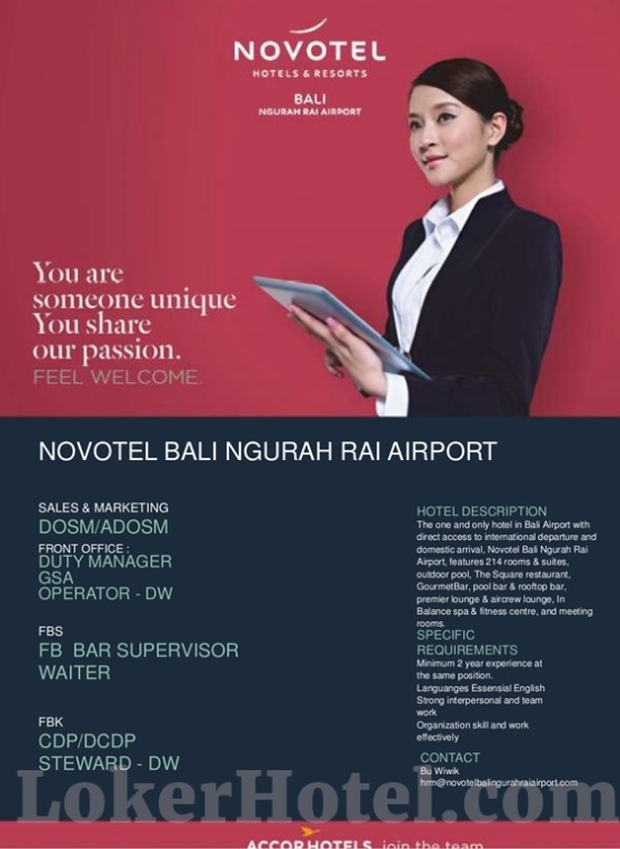 Novotel Bali Ngurah Rai Airport // Ni Putu Wilantari
