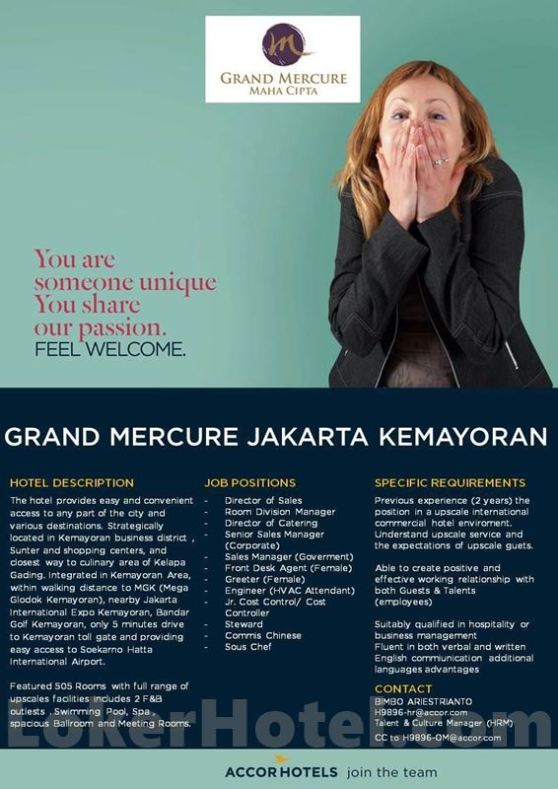 Grand Mercure Jakarta Kemayoran // ɹɐpuɐʞsI dnsn⅄