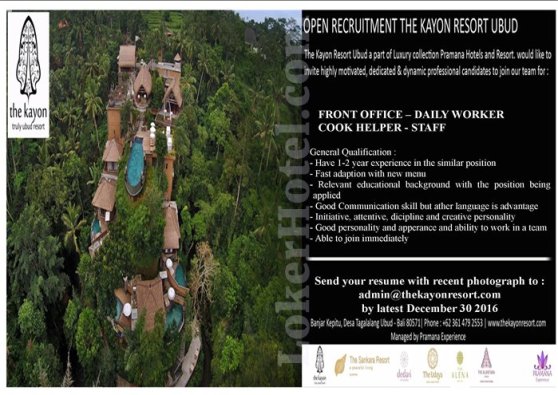 The Kayon Resort Ubud // Gung Dewi