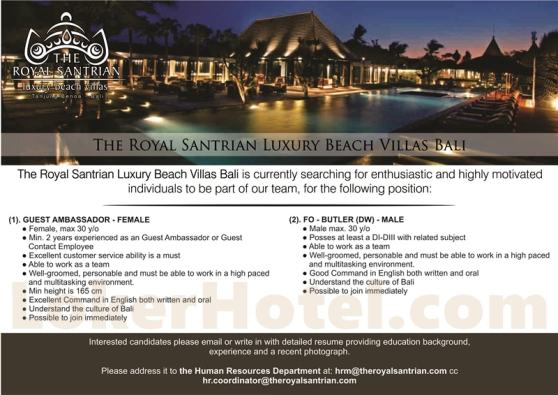 The Royal Santrian Luxury Beach Villas Bali