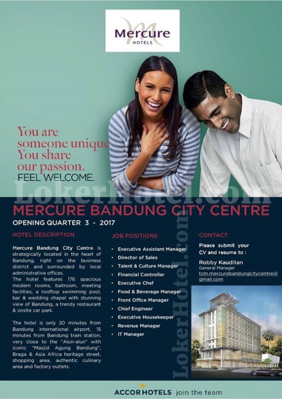 Mercure Bandung City Centre /  AccorHotelsJobs