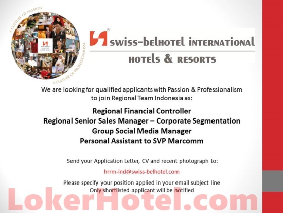Swiss-Belhotel International — Regional Team